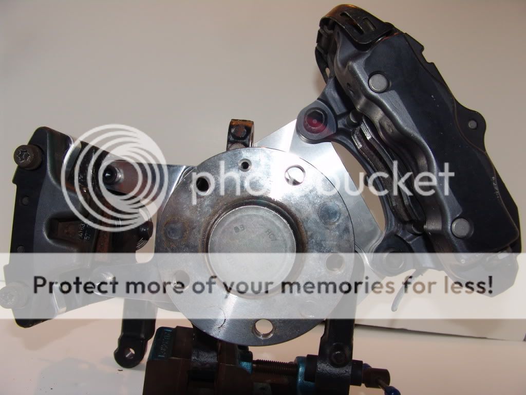 FS rear 330mm tandem big brake conversion for TT MK2